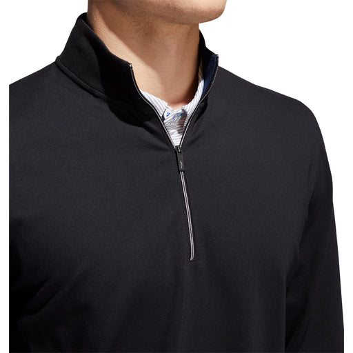 Adidas Adipure Modern Tech Black Mens Golf 1/4 Zip