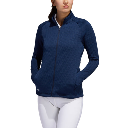 Adidas Textured Layer Womens Golf Jacket