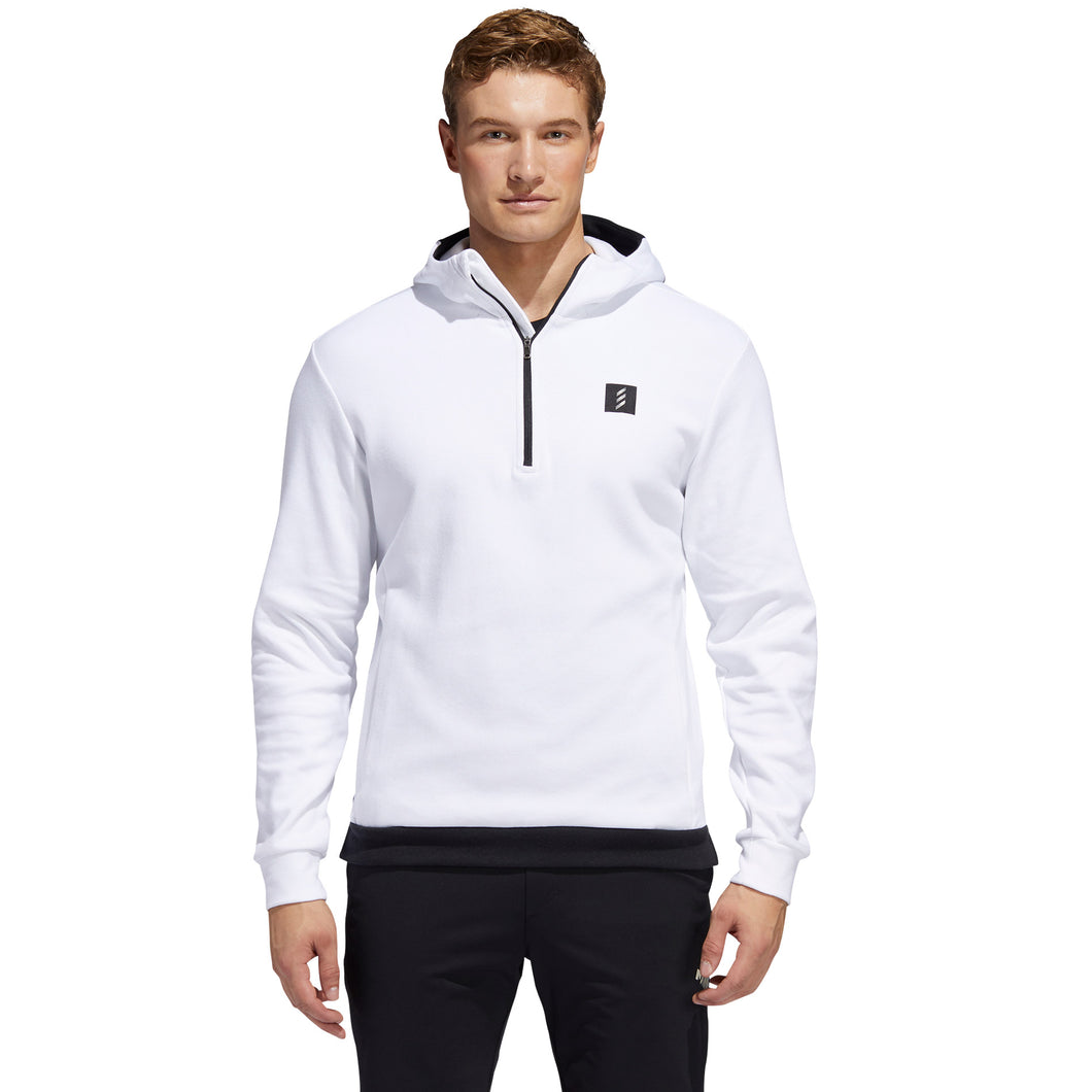 Adidas Adicross White Mens Golf Hoodie