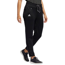 Load image into Gallery viewer, Adidas Snap Sports Ankle Blk Womens Athletic Pants - Black/XL
 - 1