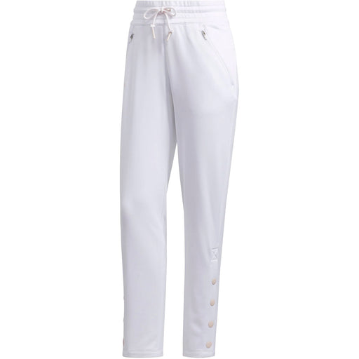 Adidas Snap Sport Ankle Womens Athletic Pants - White/XL