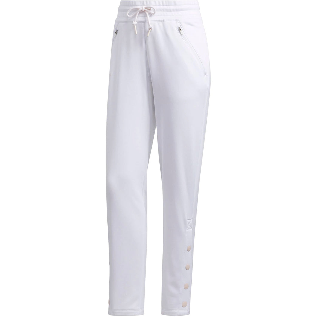 Adidas Snap Sport Ankle Womens Athletic Pants - White/XL