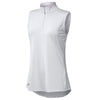 Adidas Ultimate365 Space-Dyed White Womens Golf Polo