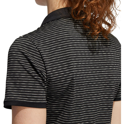 Adidas Ult365 Space-Dyed Striped Womens Golf Polo