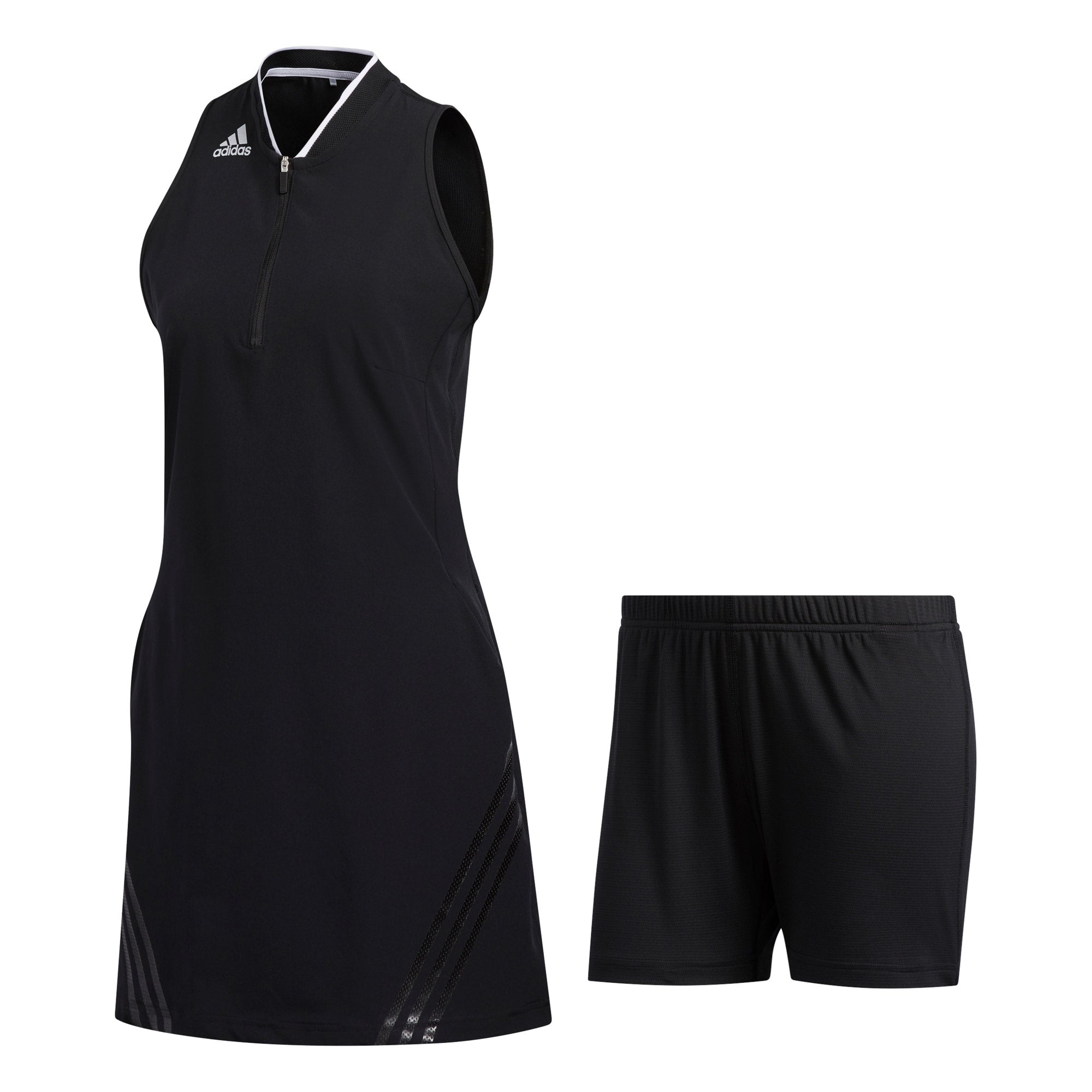 Adidas 3-Stripes Sports Womens Golf Dress – Golf-Clubs.com Adidas 3-Stripes Sports Womens Golf Dress – Golf-Clubs.com