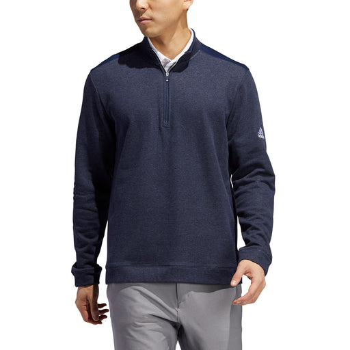 Adidas Heathered Mens Golf 1/4 Zip