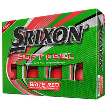 Load image into Gallery viewer, Srixon Soft Feel Brite Red Golf Balls - Dozen - Default Title
 - 1