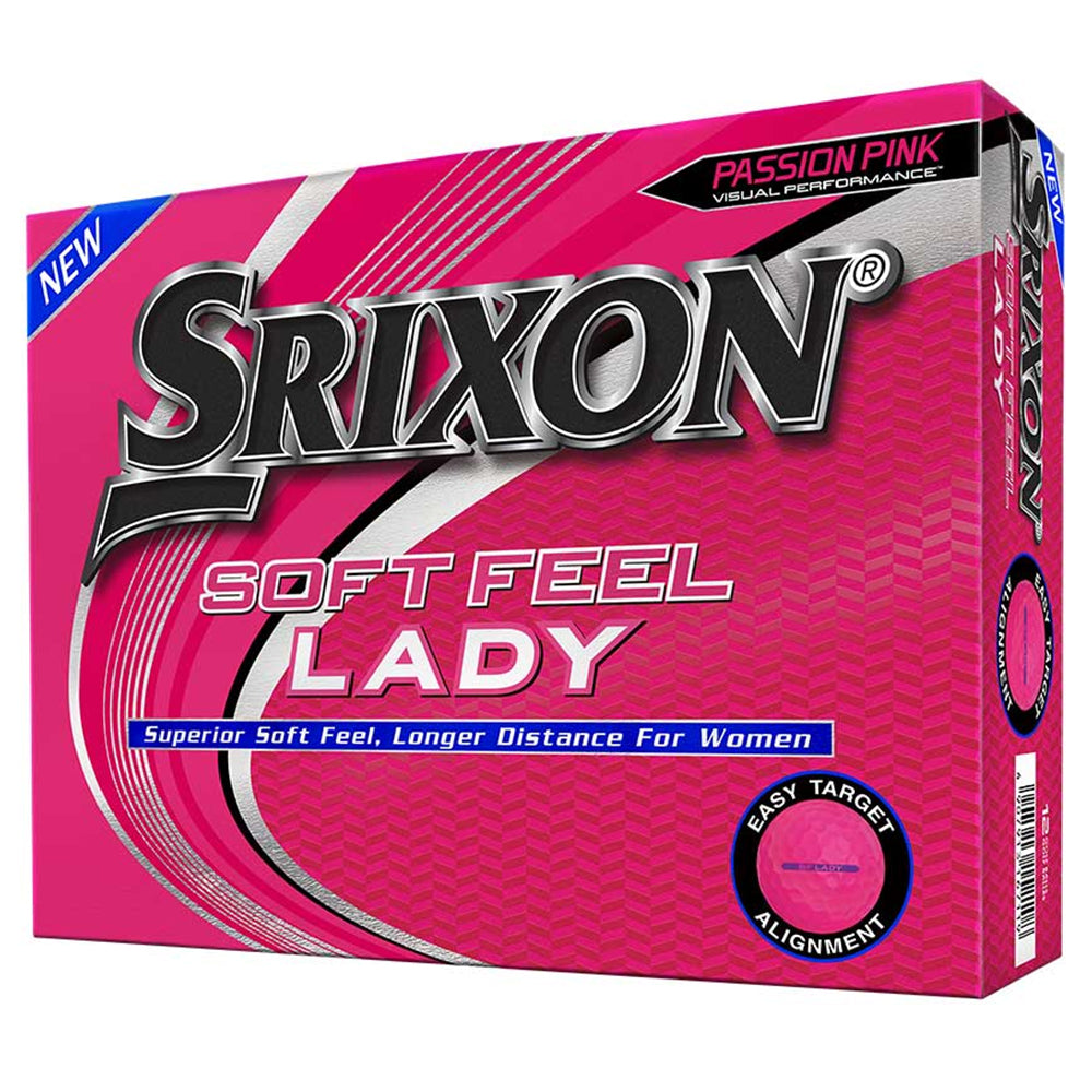Srixon Soft Feel Lady Pink Golf Balls - Dozen - Default Title