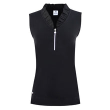 Load image into Gallery viewer, Daily Sports Patrice Womens Sleeveless Golf Polo 1 - BLACK 999/XXL
 - 1