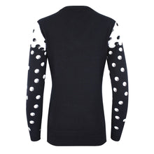 Load image into Gallery viewer, Daily Sports Aim Navy Womens V-Neck Golf Sweater
 - 2