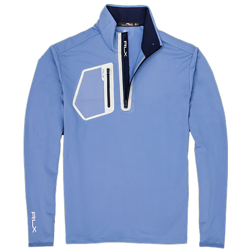 RLX Driver Tech Fall Blue Mens Golf 1/2 Zip