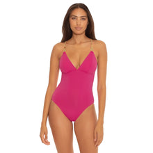 Load image into Gallery viewer, Becca Wrap Around Reversible Rasp 1PC Wmn Swimsuit
 - 1