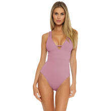 Load image into Gallery viewer, Becca Color Code Elaine Halter 1PC Womens Swimsuit
 - 4