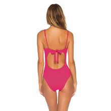 Load image into Gallery viewer, Becca Fine Line Asymmetrical Rasp 1PC Wmn Swimsuit
 - 2