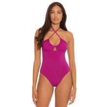 Load image into Gallery viewer, Becca Color Code Multi-Way Berry 1PC Wmns Swimsuit
 - 2