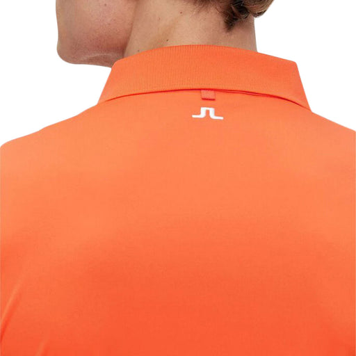 J. Lindeberg Tour Tech Amer Orange Mens Golf Polo