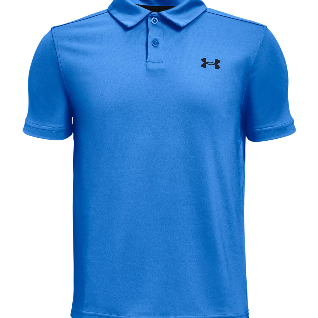 Under Armour Performance Boys Golf Polo 1 - Blue Circuit/XL