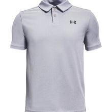 Load image into Gallery viewer, Under Armour Performance Boys Golf Polo 1 - Mod Gray/XL
 - 3