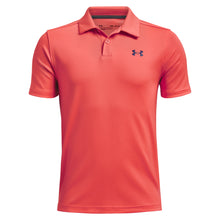 Load image into Gallery viewer, Under Armour Performance Boys Golf Polo 1 - RUSH RED 820/XL
 - 17