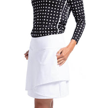 Load image into Gallery viewer, Kinona Wrap It Up 18.25in Womens Golf Skort - White/XL
 - 5