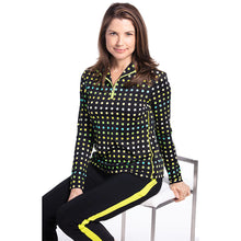 Load image into Gallery viewer, Kinona Keep it Covered Womens Golf 1/4 Zip - Optic Dot/L
 - 4