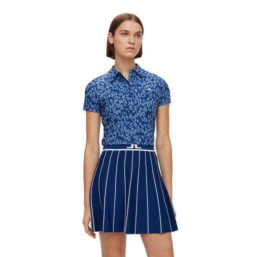 J. Lindeberg Alaya Midnight Womens SL Golf Polo