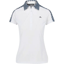 Load image into Gallery viewer, J. Lindeberg Cara Gingham Womens Golf Polo
 - 1