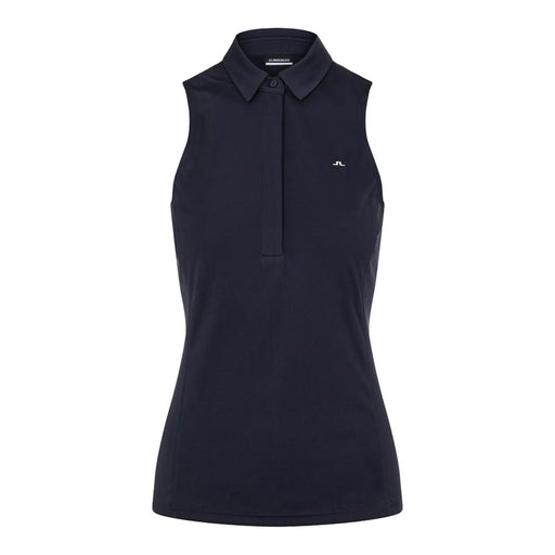 J. Lindeberg Dena Womens Sleeveless Golf Polo 2021 - Navy/XL