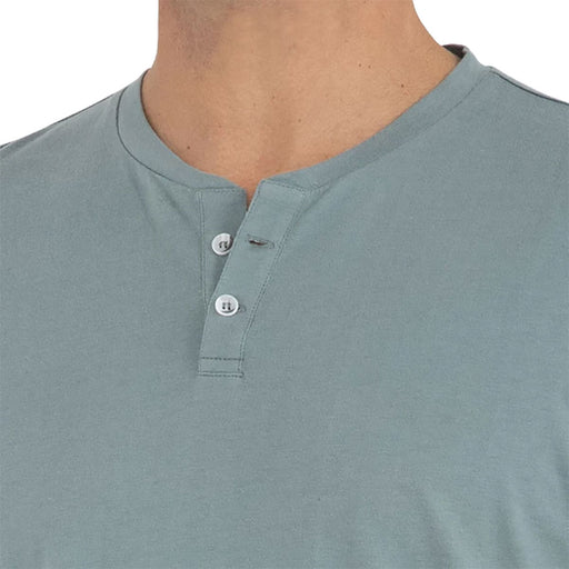 Free Fly Heritage Sabal Green Mens SS Henley