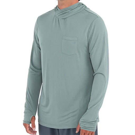 Free Fly Bamboo Lightweight Mens Hoodie - Sabal Green/XXL