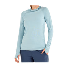 Load image into Gallery viewer, Free Fly Bamboo Shade Tide Pool Womens Hoodie - OCEAN MIST 420/XL
 - 8