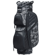 Load image into Gallery viewer, Bag Boy CB-15 Golf Cart Bag - Blk/Char/Skulls
 - 1