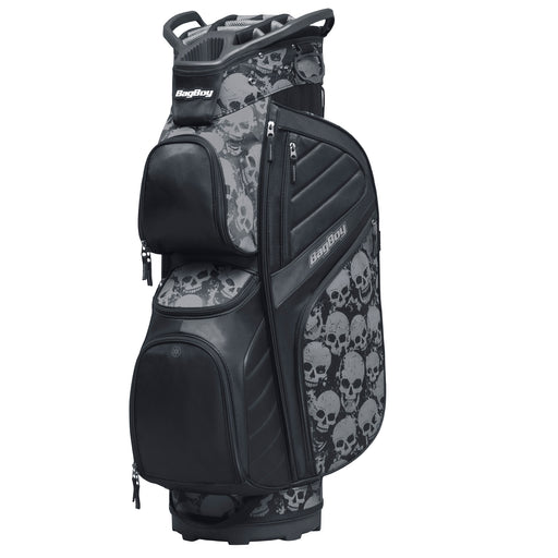 Bag Boy CB-15 Golf Cart Bag - Blk/Char/Skulls