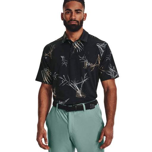 Under Armour Playoff 2.0 Mens Golf Polo - BLACK/BLACK 052/XXL