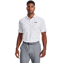 Load image into Gallery viewer, Under Armour Playoff 2.0 Mens Golf Polo - WHITE PRINT 139/XL
 - 64
