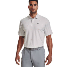 Load image into Gallery viewer, Under Armour Playoff 2.0 Mens Golf Polo - WHT/HAL GRY 146/XXL
 - 67