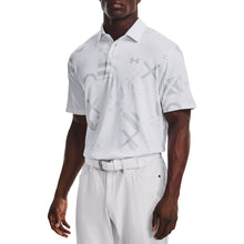 Load image into Gallery viewer, Under Armour Playoff 2.0 Mens Golf Polo - WHT/HAL GRY 147/XXL
 - 68