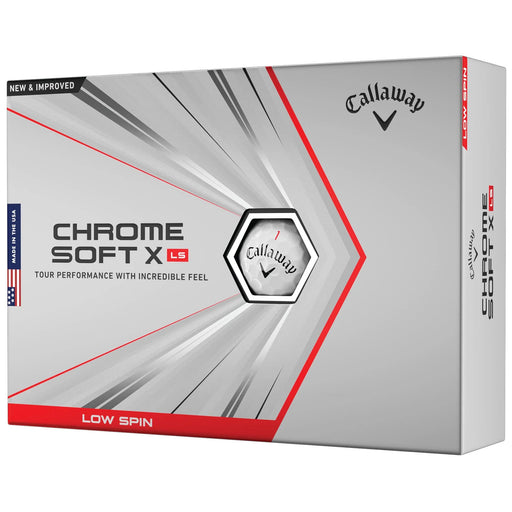 Callaway Chrome Soft X LS Golf Balls - Dozen 2021 - Default Title
