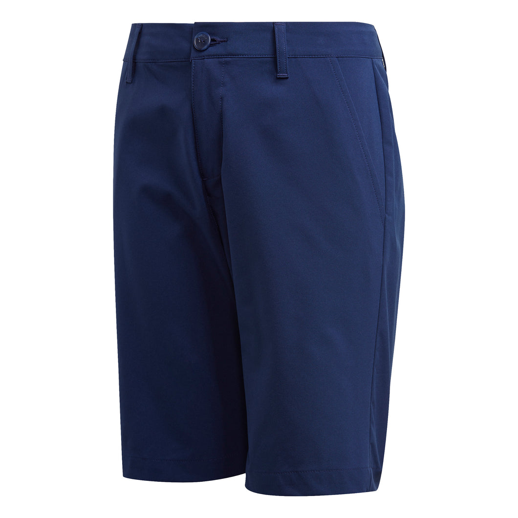 Adidas Solid Boys Golf Shorts - Dark Blue/XL