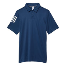 Load image into Gallery viewer, Adidas 3-Stripes Boys Golf Polo - Crew Navy/XL
 - 1