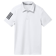 Load image into Gallery viewer, Adidas 3-Stripes Boys Golf Polo - White/XL
 - 6