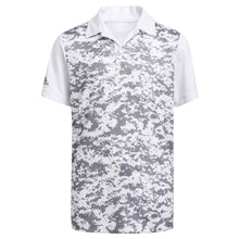 Load image into Gallery viewer, Adidas Digital Camouflage Boys Golf Polo - White/XL
 - 1