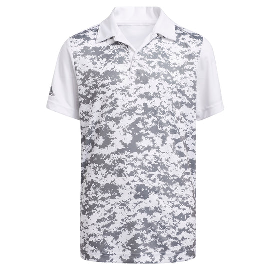Adidas Digital Camouflage Boys Golf Polo