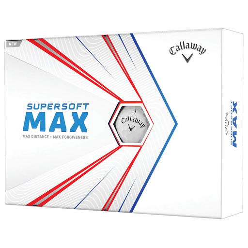 Callaway Supersoft Max White Golf Balls - Dozen - Default Title