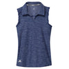 Adidas Spacedye Girls Sleeveless Golf Polo