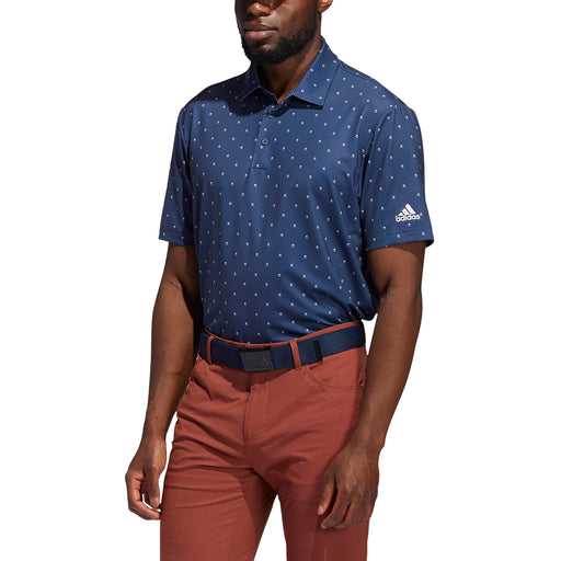 Adidas Ultimate365 Print Mens Golf Polo