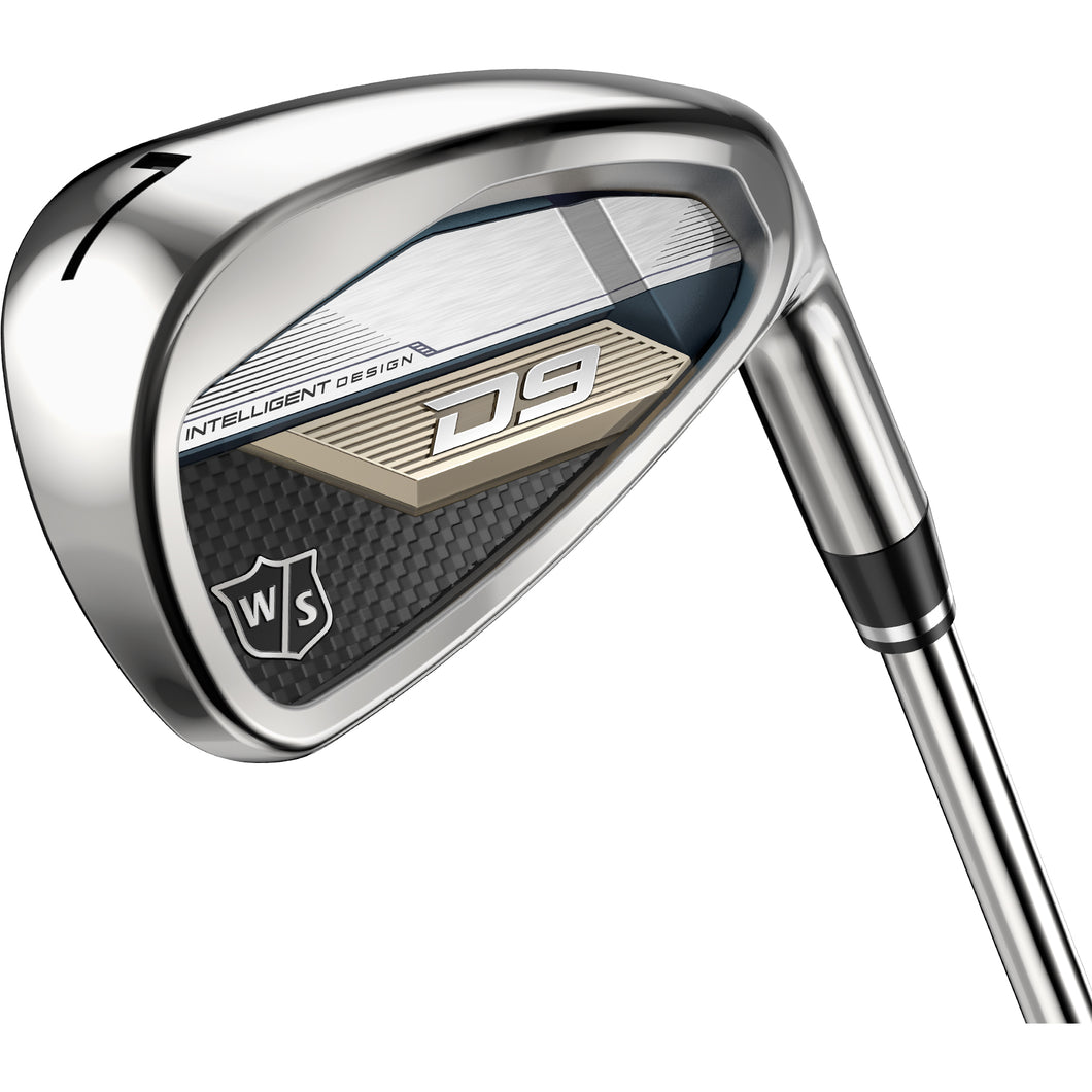 Wilson Staff D9 Steel 5-GW Mens RH Irons - Steel/Stiff