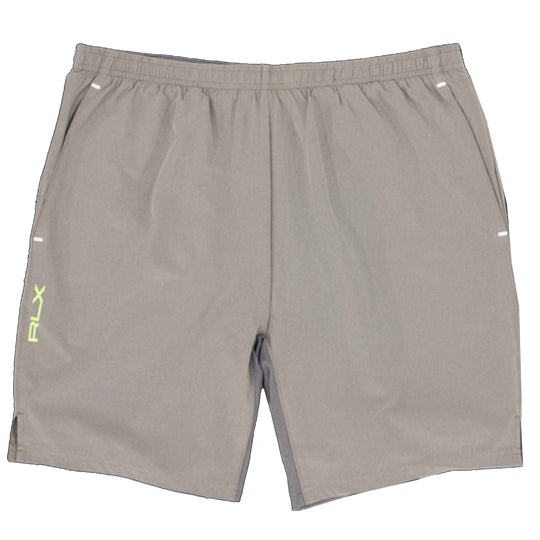 RLX Ralph Lauren Lux-Leisure 4-way Stretch Dark Sport Heather Mens Tennis Shorts