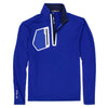 RLX Ralph Lauren Driver Tech Royal Blue Mens Golf 1/2 Zip