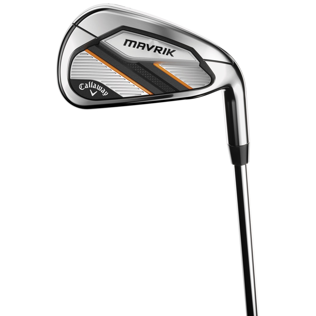 Callaway Mavrik Steel Shaft 4-PW Mens RH Iron Set - Steel/Stiff